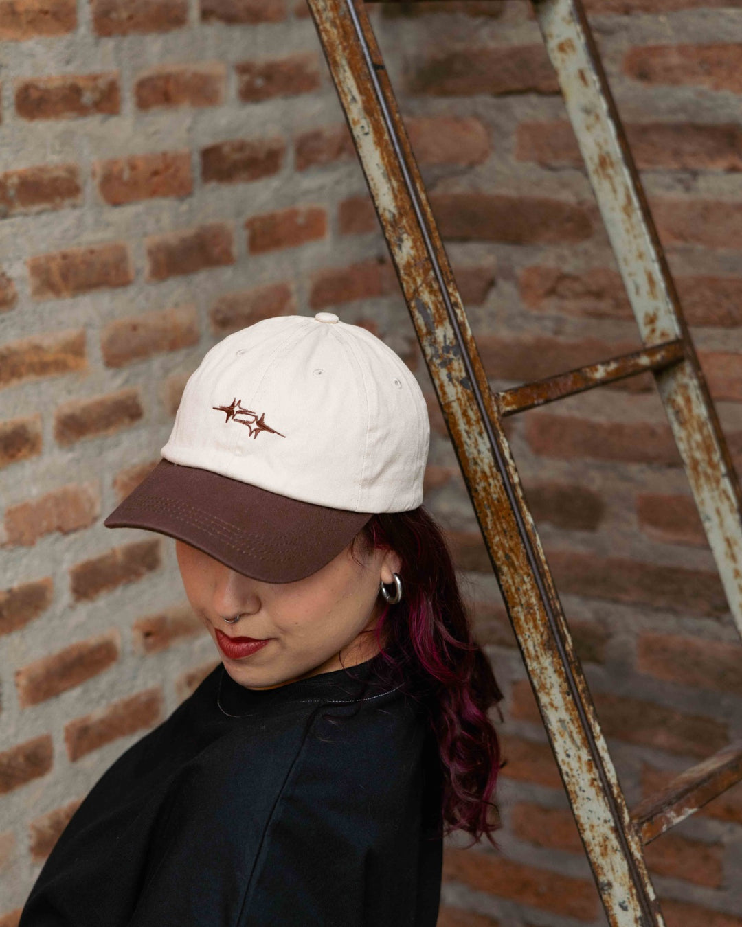 CAP Beige/Cafe Estrellas