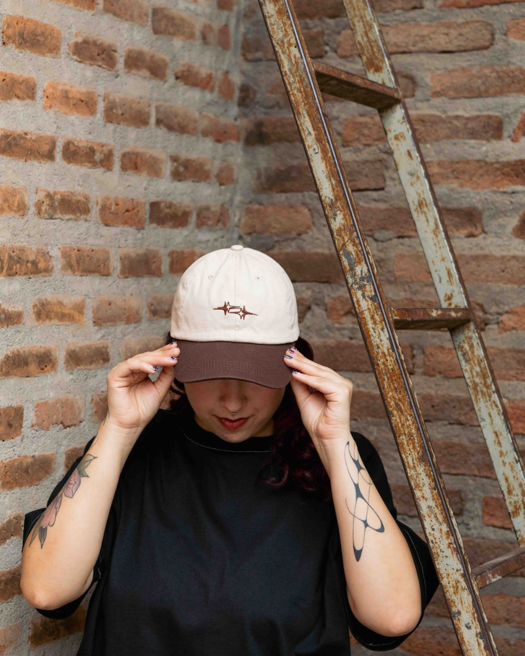 CAP Beige/Cafe Estrellas