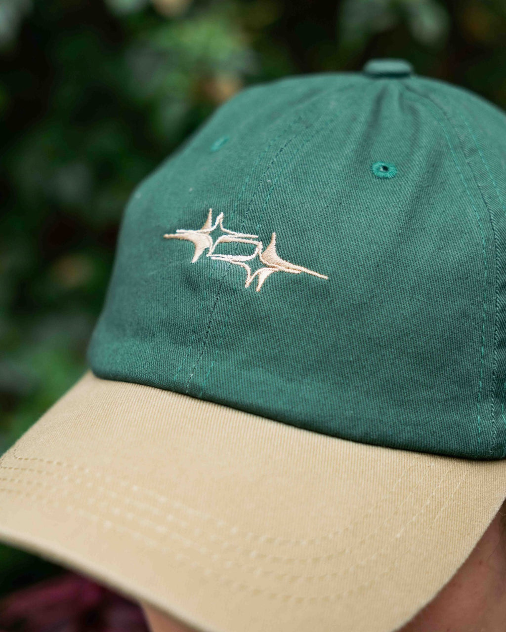 CAP Verde/Beige Estrellas