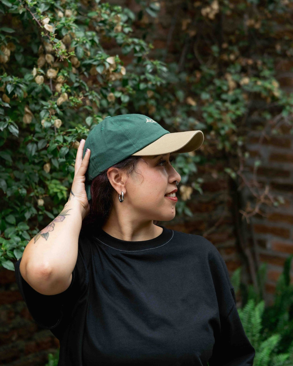 CAP Verde/Beige Estrellas