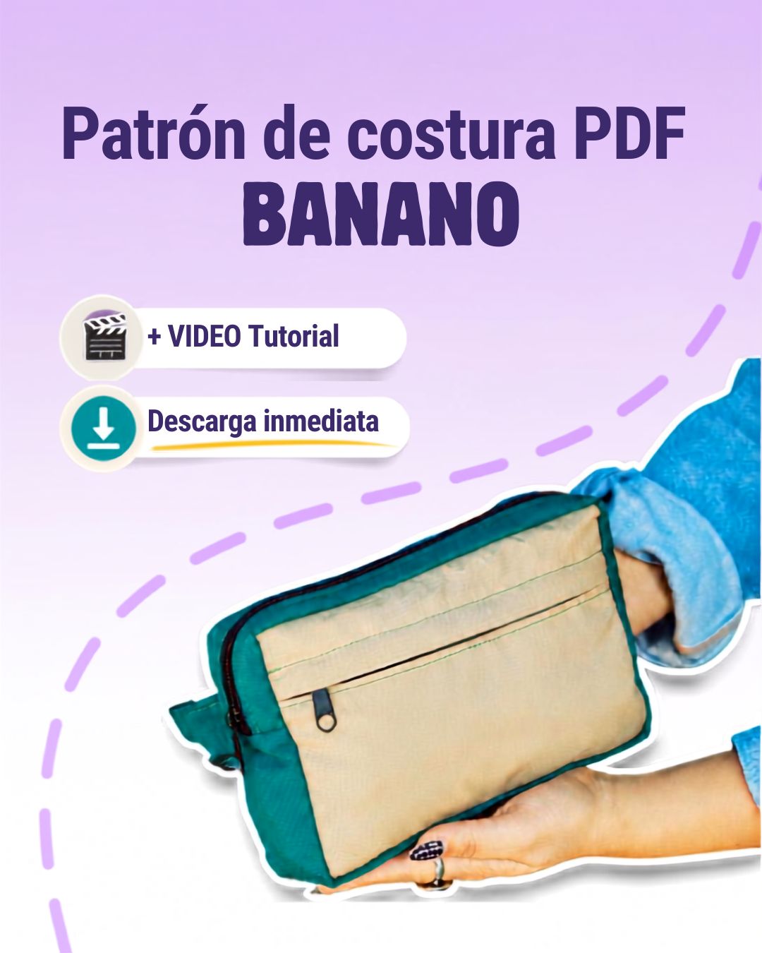 Molde Banano PDF digital + TUTORIAL GRATIS